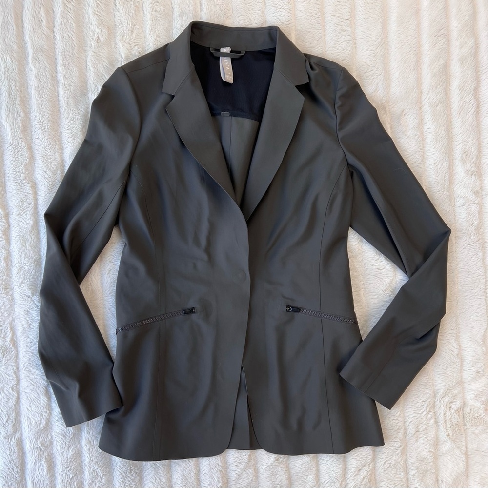 Athleta Dark Gray Interstellar Blazer Jacket - image 5